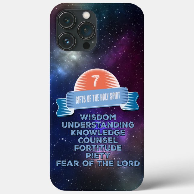 Bestätigung 7 Geschenke des Heiligen Geistes Case-Mate iPhone Hülle (Rückseite)