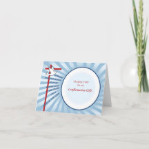 Bestätigung danken Ihnen hellblaue Strahlen,