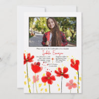 Bestätigung des Red Poppies-Fotos