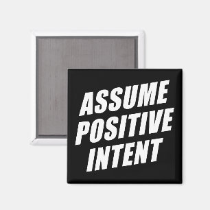 Bestätigungsbotschaft Mantra Gehen Sie von positiv Magnet