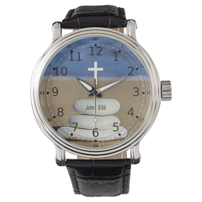 Bestätigungsgeschenke - Bibelschrift Armbanduhr (Vorderseite)