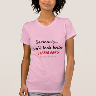 Bestattungsunternehmer-/Leichenbestatter-lustiger T-Shirt
