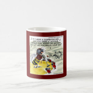 "Bestäuber" Lustige Bienen & Marienkäfer Sänger  Kaffeetasse