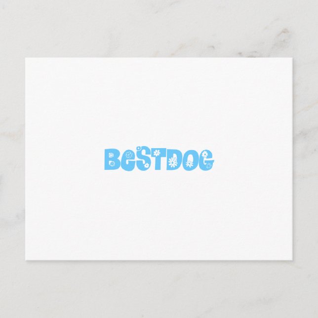 Bestdog Postkarte (Vorderseite)