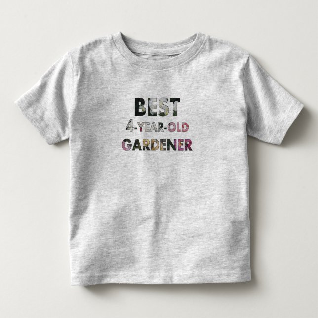 Beste 4-jährige Rose (© Mira) Kleinkind T-shirt (Vorderseite)