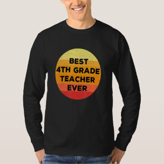 Beste 4. Klasse Lehrer je Große vierte Klasse T-Shirt