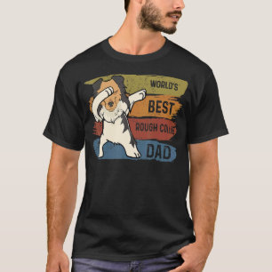 Beste Abbaustufe Rough Collie Vater Dab für Kinder T-Shirt