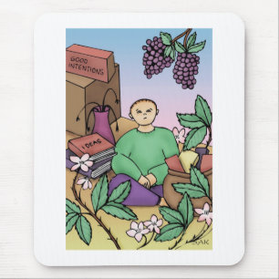 Beste Absichten Mousepad