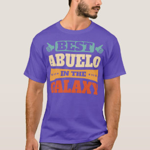 Beste Abuelo im Galaxy Funny T-Shirt