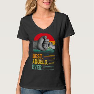 Beste Abuelo je Männer Vintag Retro-Dekoration Gro T-Shirt