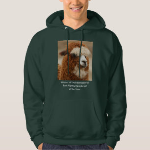 Beste Alpaka-Monobrow Hoodie