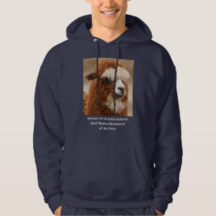 Beste Alpaka-Monobrow Hoodie