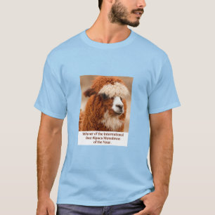 Beste Alpaka-Monobrow T-Shirt