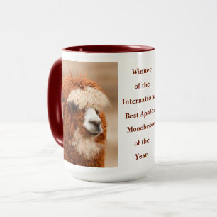 Beste Alpaka-Monobrow Tasse