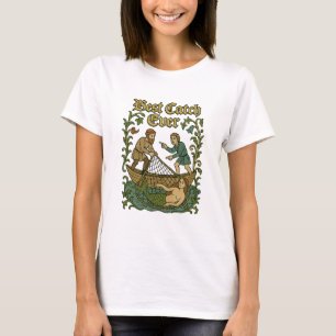 Beste Angeltour - Angeln Tales Mittelalterliches M T-Shirt