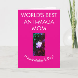 Beste Anti-MAGA-Mama der Welt Karte