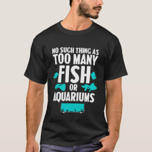 Beste Aquarium-Kunst für Männer Frauen Fischbecken T-Shirt