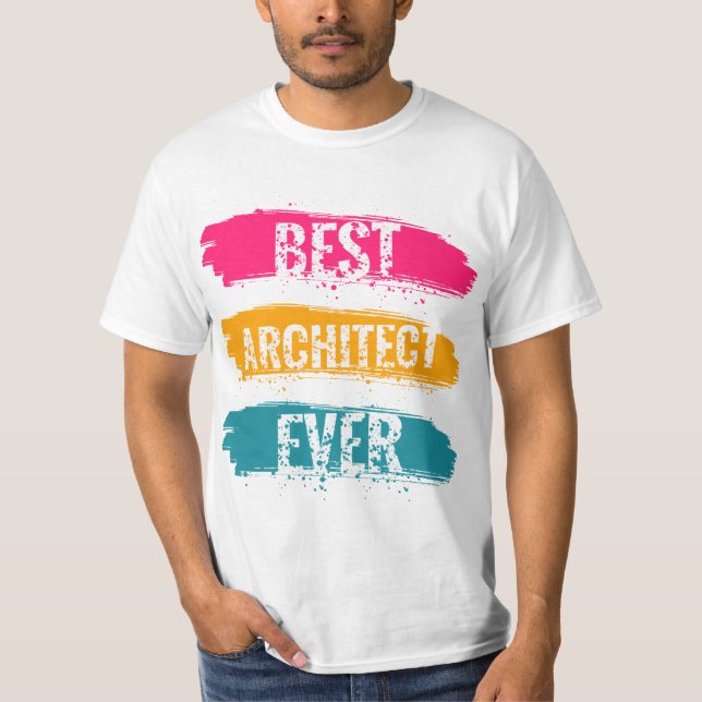 Beste Architektur je T-Shirt (Vorderseite)