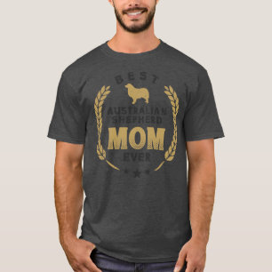 Beste australische Shepherd-Mama je Niedlich Aussi T-Shirt