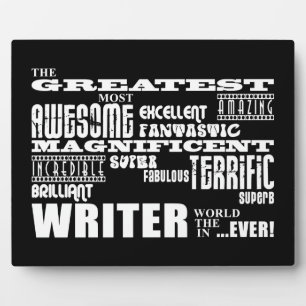 Beste Autoren und Schriftsteller : Größter Schrift Fotoplatte