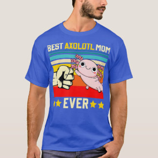 Beste Axolotl Mama Funny Axolotl Mutter Paradies T-Shirt