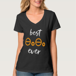 Beste Baba je Tamazight Englische Kalligrafie Faun T-Shirt