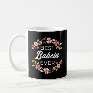 Beste Babcia je polnischer Tag der Großmutter Kaffeetasse
