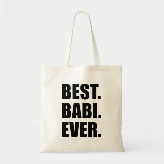 Beste Babi je tschechische Oma Tragetasche (Vorne)
