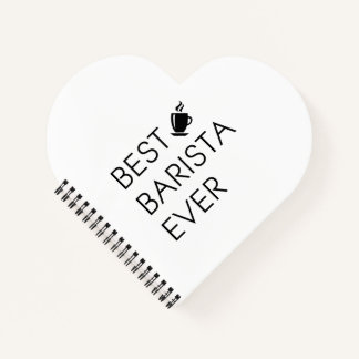 Beste Barista aller Zeiten. Barista-Geschenk. Kaff Notizbuch