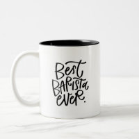 Beste Barista je handschrift Zwei-Tone-Tasse