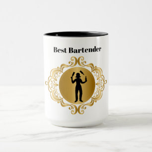 Beste Barkeeper Tasse für weiblichen Barkeeper
