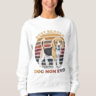 Beste Beagle Hund-Mama je Sweatshirt