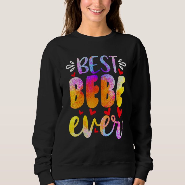 Beste Bebe pro Muttertag Sweatshirt (Vorderseite)