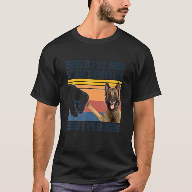 Beste belgische Tervuren Mama je Hunde Mama Mütter T-Shirt (Vorderseite)
