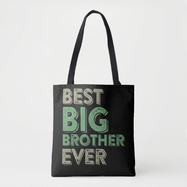Beste Big Brother Bro je älter Geschwister Funny G Tasche (Vorderseite)