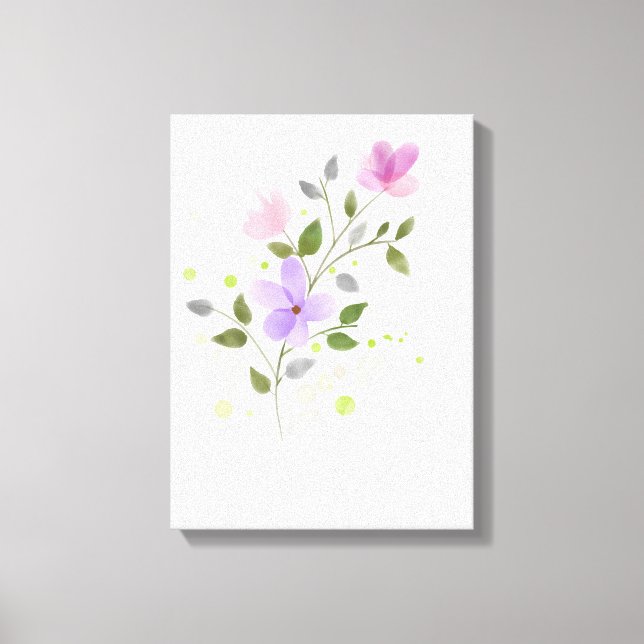 Beste Blume  Leinwanddruck (Vorderseite)