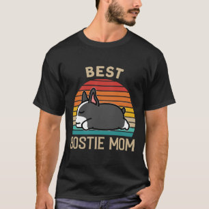 Beste Boston Terrier Mama für Frauen T-Shirt