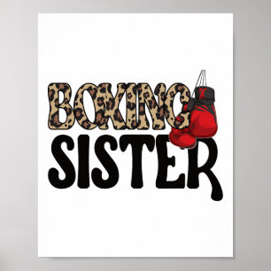 Beste Box-Schwester Stolz Boxen Sis  Poster