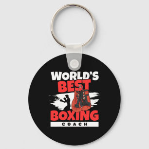 Beste Box-Trainerin der Welt Boxclub Kickboxen B Schlüsselanhänger