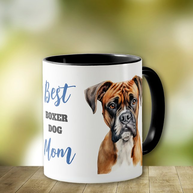 Beste Boxer-Hundemutter Tasse (Von Creator hochgeladen)