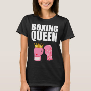 Beste Boxkunst für Mädchen Frauen Handschuhe Boxen T-Shirt