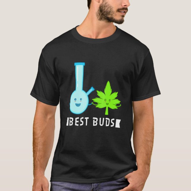 Beste Buds Unkraut 2 T-Shirt (Vorderseite)