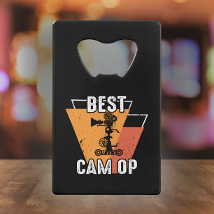 Beste Cam Op - Camera Team-Geschenk Geldbeutel Flaschenöffner