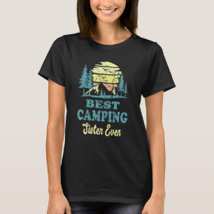 Beste Camping-Schwester Aller Zeiten Camper Schwes T-Shirt