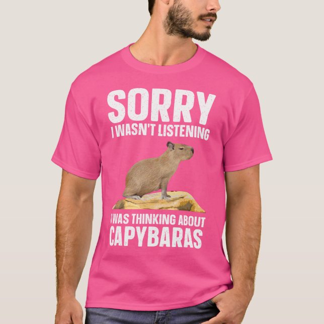 Beste Capybara Rodent Capybara T-Shirt (Vorderseite)