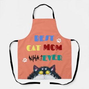 Beste Cat Mama je   Albern Cat Lovers Funny Schürze