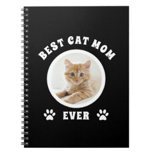 Beste Cat-Mama je benutzerdefiniertes Foto Persona Notizblock
