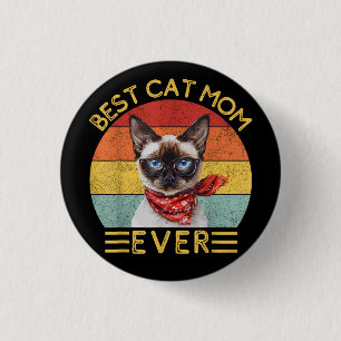 Beste Cat Mama je Button