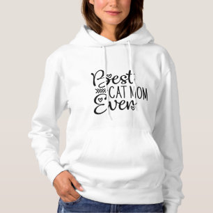 Beste Cat Mama je Hoodie