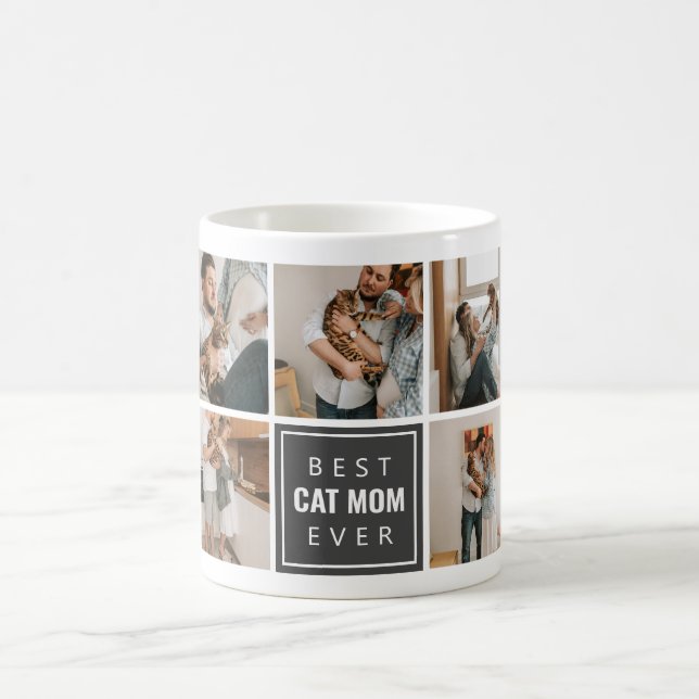 Beste Cat Mama je Kaffee Tasse (Mittel)